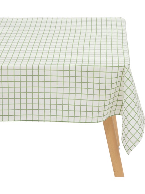 Tovaglia a quadri in cotone, trattamento idrorepellente - Kiabi