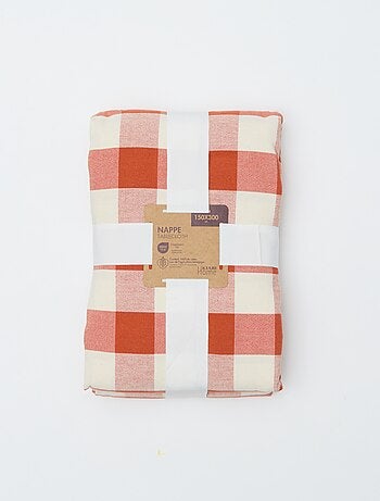 Tovaglia a quadri stampata (150x300 cm) - Kiabi Home