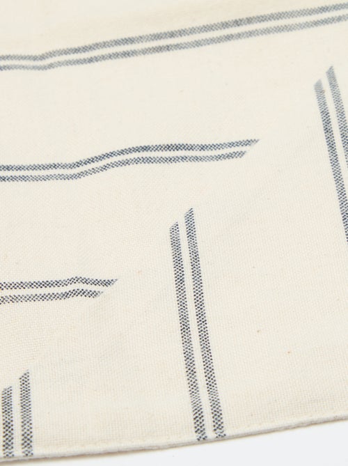 Tovaglia a righe in cotone (150x300 cm) - Kiabi Home - Kiabi