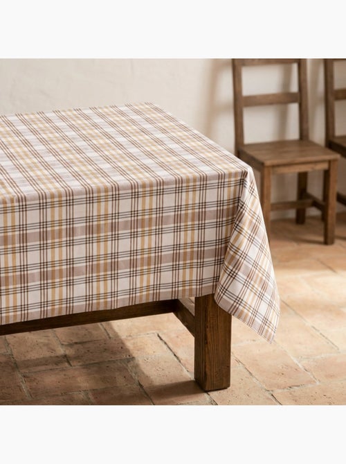 Tovaglia antimacchia con motivo tartan, tatto e caduta naturale - Gamusi. - Kiabi Tovaglia antimacchia con motivo tartan, tatto e caduta naturale - Gamusi. - Kiabi