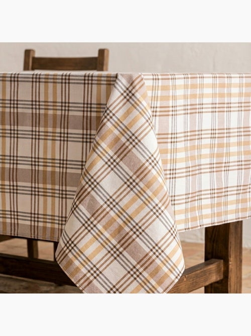 Tovaglia antimacchia con motivo tartan, tatto e caduta naturale - Gamusi. - Kiabi Tovaglia antimacchia con motivo tartan, tatto e caduta naturale - Gamusi. - Kiabi