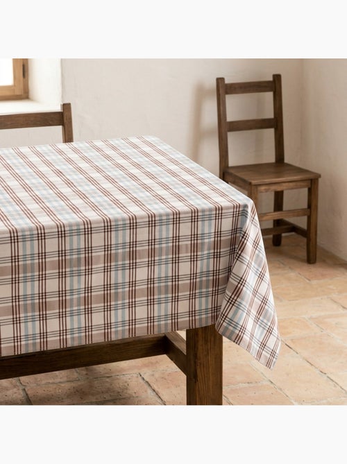 Tovaglia antimacchia con motivo tartan, tatto e caduta naturale - Gamusi. - Kiabi Tovaglia antimacchia con motivo tartan, tatto e caduta naturale - Gamusi. - Kiabi