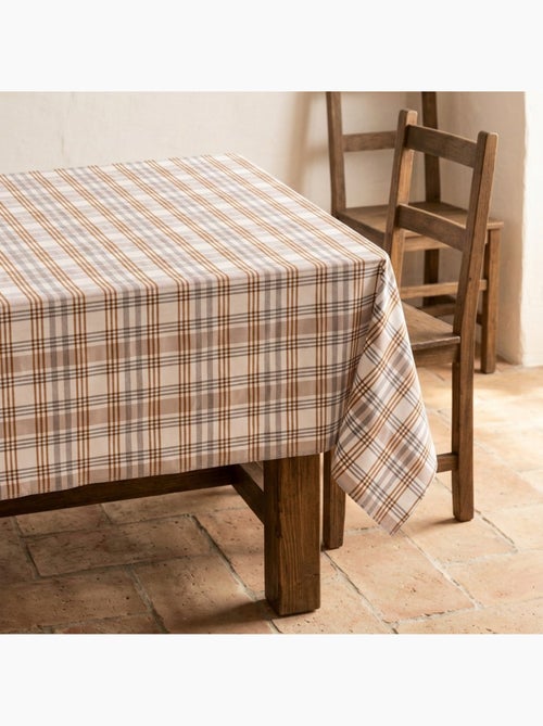 Tovaglia antimacchia con motivo tartan, tatto e caduta naturale - Gamusi. - Kiabi Tovaglia antimacchia con motivo tartan, tatto e caduta naturale - Gamusi. - Kiabi