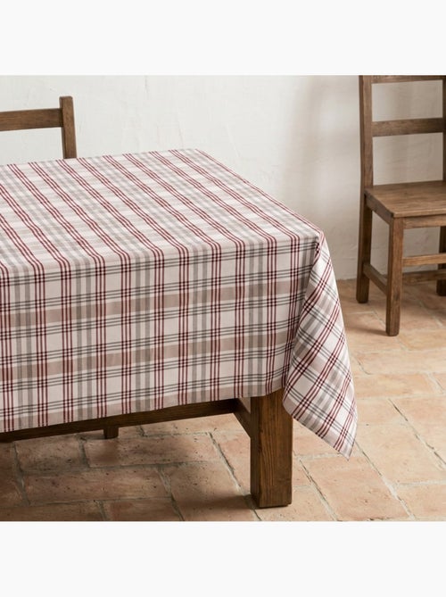 Tovaglia antimacchia con motivo tartan, tatto e caduta naturale - Gamusi. - Kiabi Tovaglia antimacchia con motivo tartan, tatto e caduta naturale - Gamusi. - Kiabi