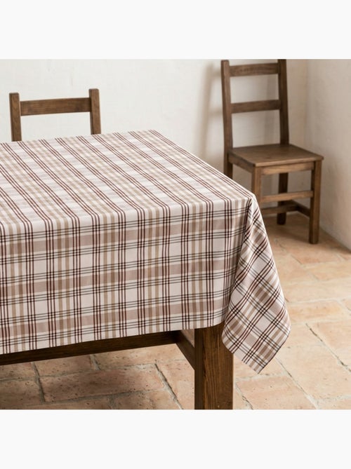 Tovaglia antimacchia con motivo tartan, tatto e caduta naturale - Gamusi. - Kiabi Tovaglia antimacchia con motivo tartan, tatto e caduta naturale - Gamusi. - Kiabi