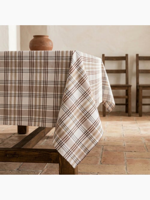 Tovaglia antimacchia con motivo tartan, tatto e caduta naturale - Gamusi. - Kiabi Tovaglia antimacchia con motivo tartan, tatto e caduta naturale - Gamusi. - Kiabi