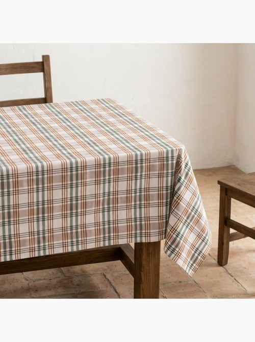 Tovaglia antimacchia con motivo tartan, tatto e caduta naturale - Gamusi. - Kiabi Tovaglia antimacchia con motivo tartan, tatto e caduta naturale - Gamusi. - Kiabi