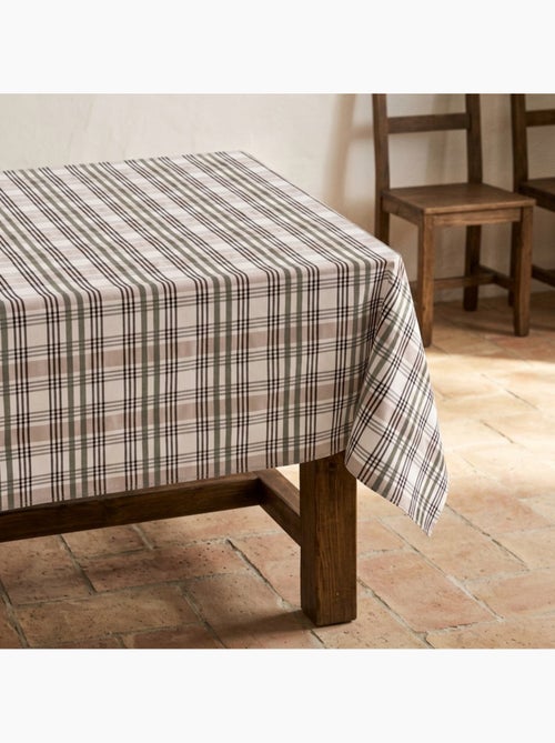Tovaglia antimacchia con motivo tartan, tatto e caduta naturale - Gamusi. - Kiabi Tovaglia antimacchia con motivo tartan, tatto e caduta naturale - Gamusi. - Kiabi
