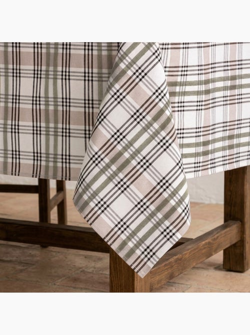 Tovaglia antimacchia con motivo tartan, tatto e caduta naturale - Gamusi. - Kiabi Tovaglia antimacchia con motivo tartan, tatto e caduta naturale - Gamusi. - Kiabi