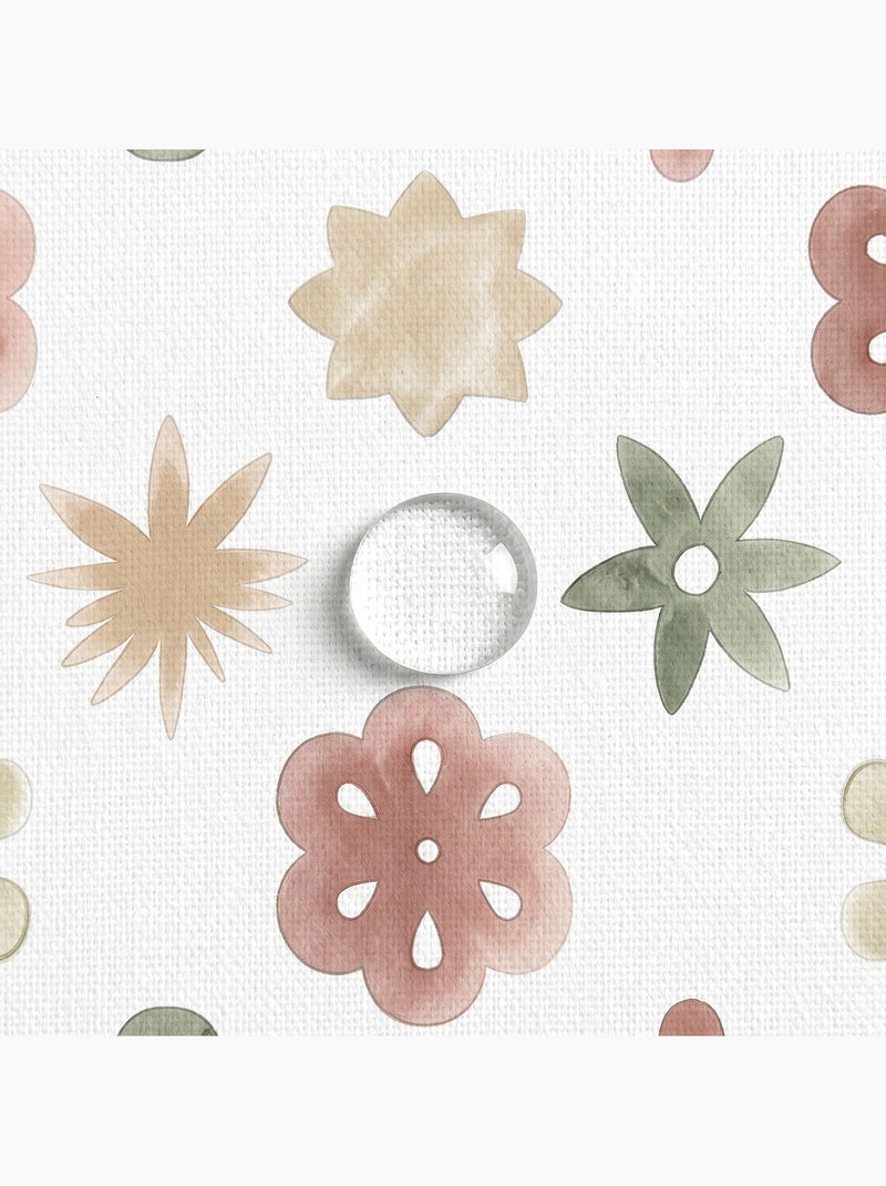 Tovaglia antimacchia stampata in stile mediterraneo, motivo floreale - Gamusi Multicolore - Kiabi