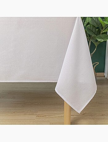 Tovaglia antipiega e antimacchia con effetto screziato
