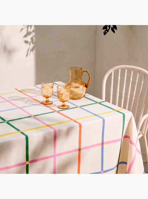 Tovaglia color lines "happyfriday" - Kiabi Tovaglia color lines "happyfriday" - Kiabi