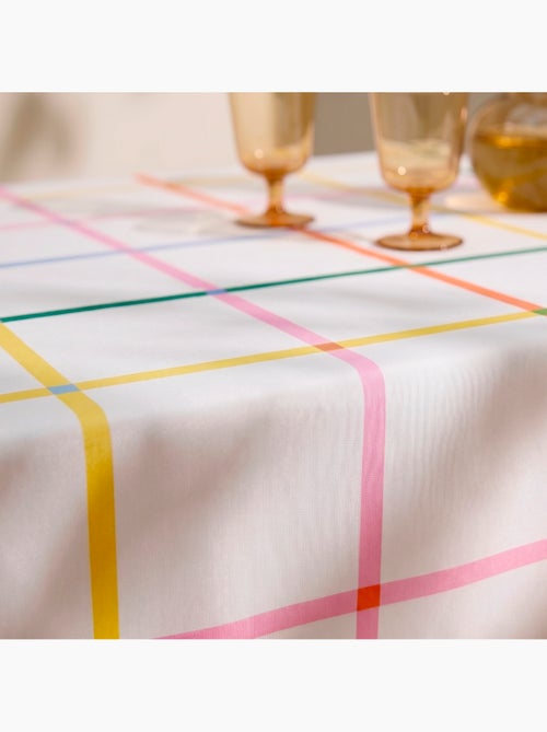 Tovaglia color lines "happyfriday" - Kiabi Tovaglia color lines "happyfriday" - Kiabi