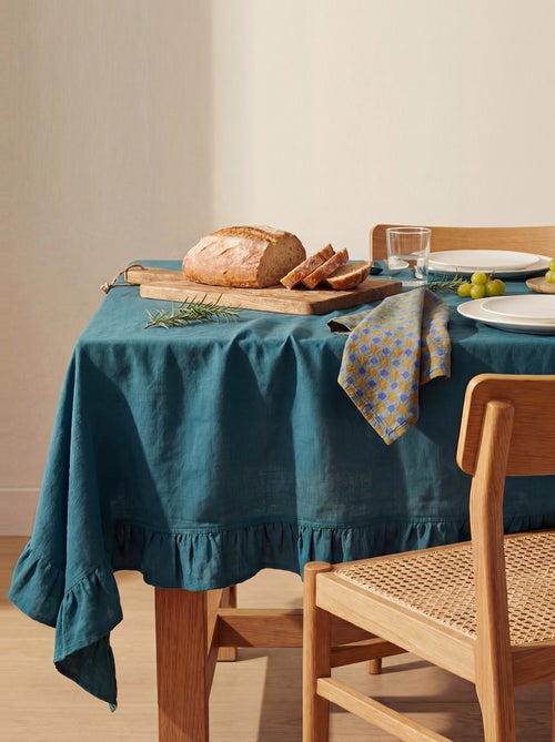 Tovaglia con frange 150 x 300 cm - Kiabi Home - Kiabi Tovaglia con frange 150 x 300 cm - Kiabi Home - Kiabi