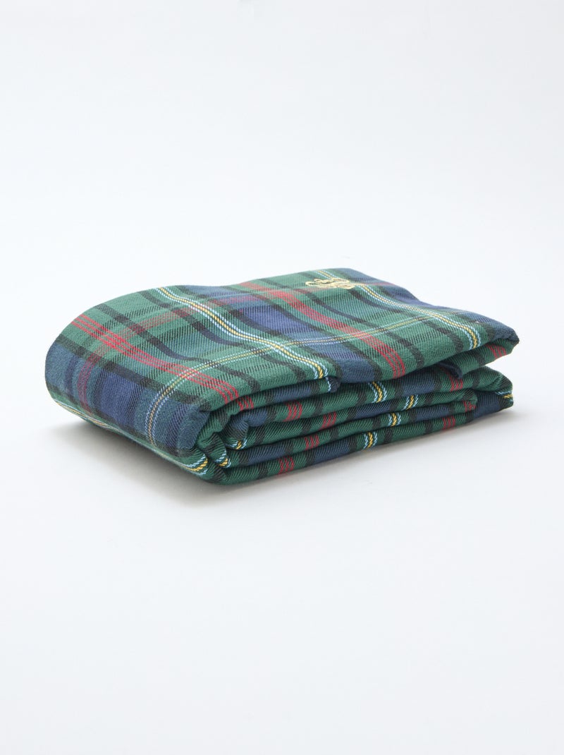 Tovaglia da tavola tartan 'Kiabi & Catherine Painvin' in cotone 150x250 cm Blu - Kiabi