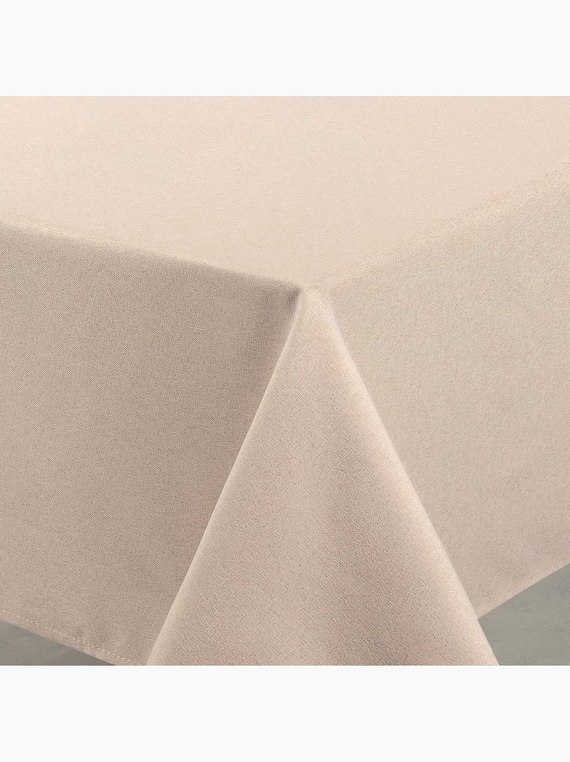 Tovaglia idrorepellente antimacchia effetto lino Beige chiaro - Kiabi