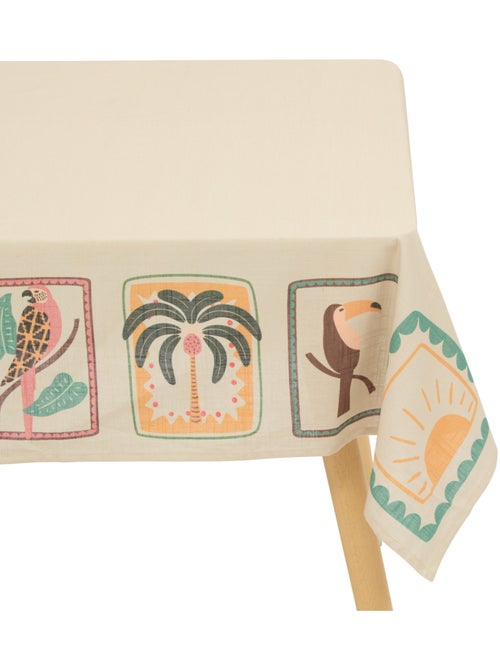 Tovaglia in cotone tropicale idrorepellente - Kiabi