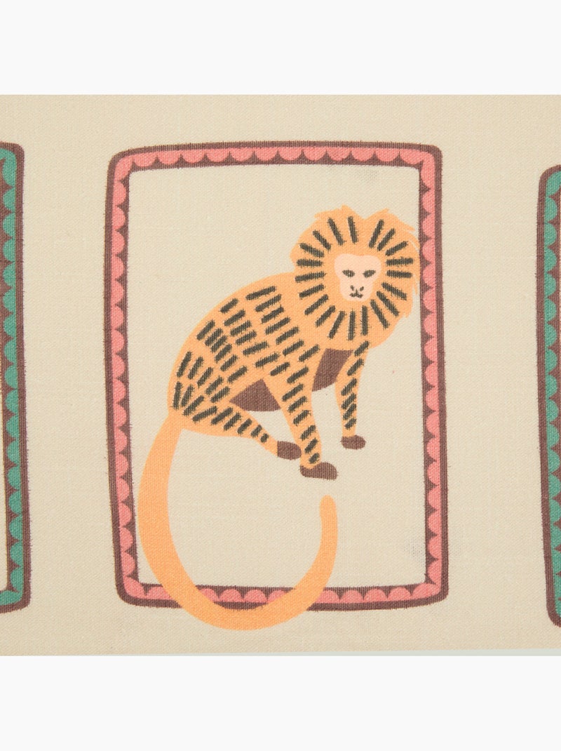 Tovaglia in cotone tropicale idrorepellente Beige - Kiabi