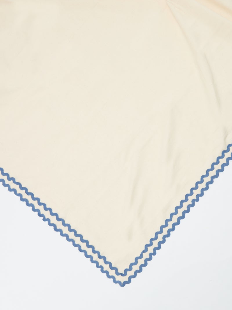 Tovaglia in lino misto 150 x 250 cm - Kiabi Home Beige - Kiabi