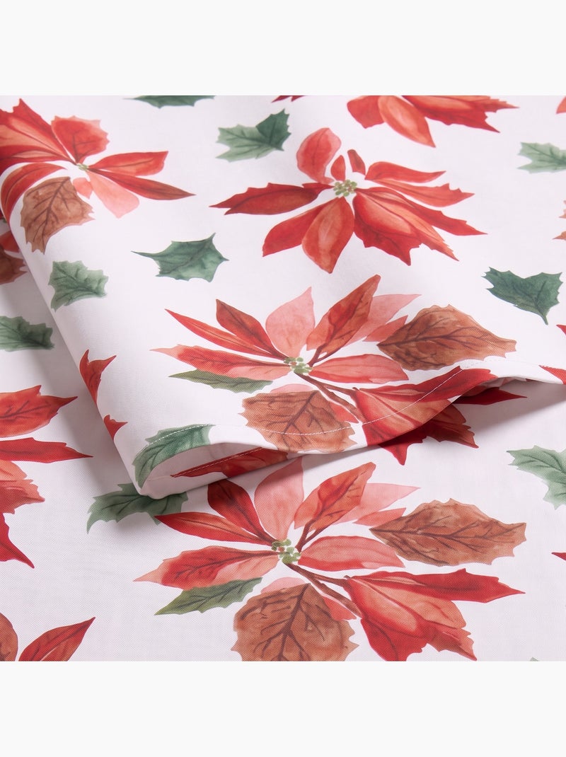 Tovaglia natalizia impermeabile con stampa stella di natale - gamusi. Bianco - Kiabi