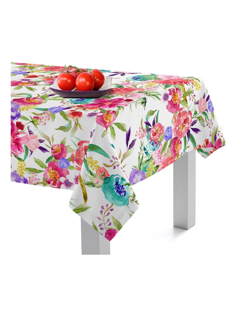Tovaglia Pink bloom "Happyfriday" Bianco - Kiabi