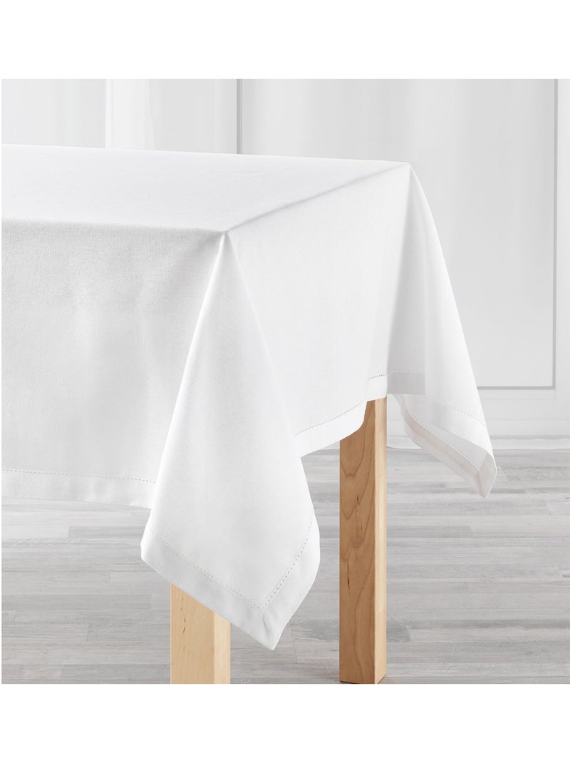 Tovaglia rettangolare in cotone tinta unita Bianco - Kiabi