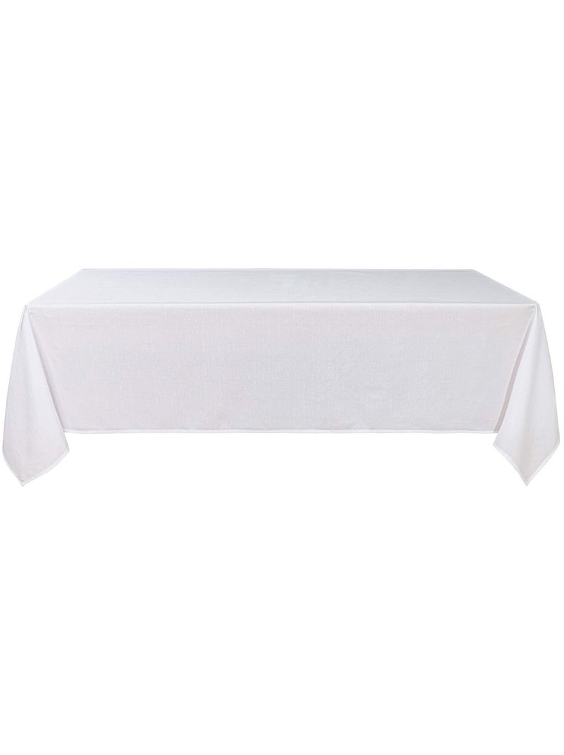 Tovaglia rettangolare, rivestita e antimacchia Bianco - Kiabi