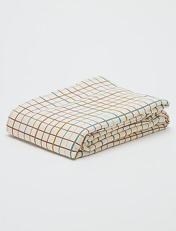 Tovaglia stampata a quadri - 150 x 250 cm - Kiabi Home