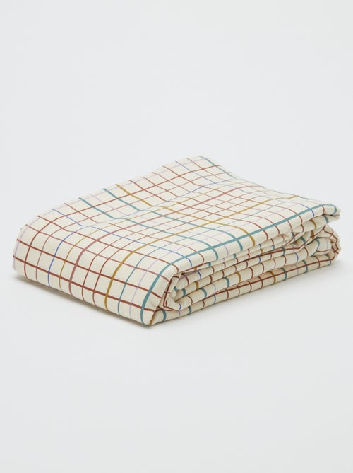 Tovaglia stampata a quadri - 150 x 250 cm - Kiabi Home - Kiabi