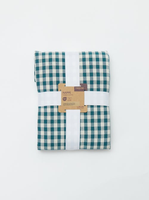 Tovaglia stampata a quadri - 150 x 250 cm - Kiabi Home - Kiabi