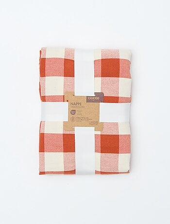 Tovaglia stampata a quadri 150 x 200 cm - Kiabi Home