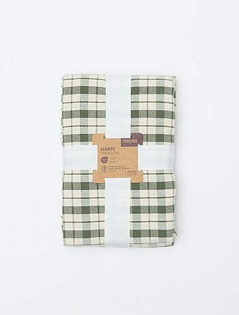Tovaglia stampata a quadri 150 x 200 cm - Kiabi Home