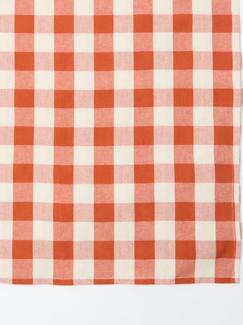 Tovaglia stampata a quadri 150 x 250 cm - Kiabi Home - Kiabi Tovaglia stampata a quadri 150 x 250 cm - Kiabi Home - Kiabi