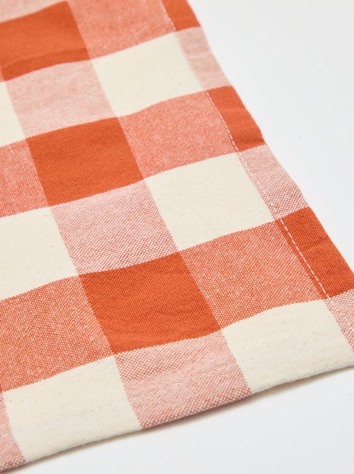 Tovaglia stampata a quadri (150x150 cm) - Kiabi Home - Kiabi