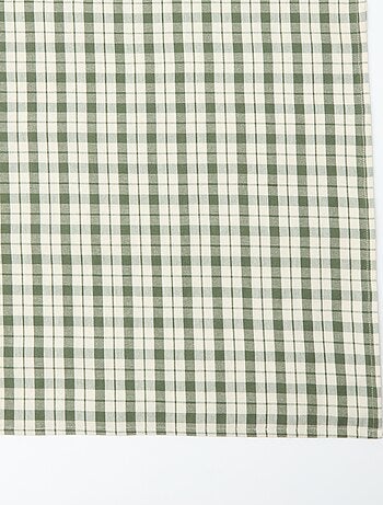 Tovaglia stampata a quadri (150x250 cm) - Kiabi Home