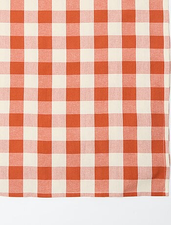 Tovaglia stampata a quadri (150x300 cm) - Kiabi Home