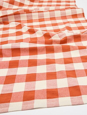 Tovaglia stampata a quadri (150x300 cm) - Kiabi Home