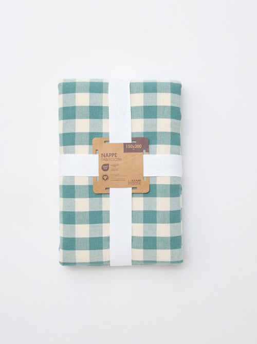 Tovaglia stampata a quadri - Kiabi