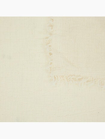 Tovaglia vela 150x250cm bianco caldo in garza di cotone