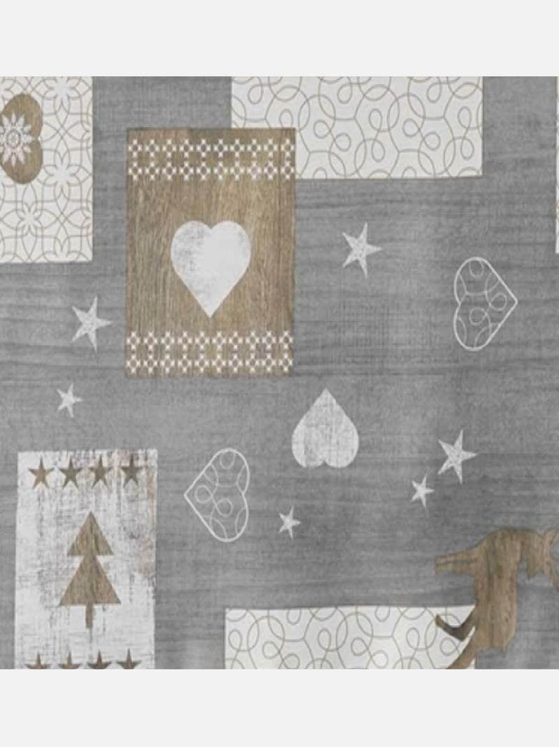 Tovaglie in Poliestere Augustin PROMO LINGE Grigio - Kiabi