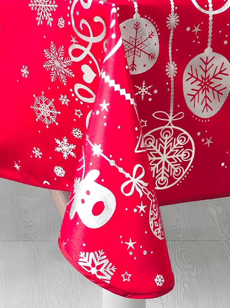 Tovaglie in Poliestere Feste natalizie PROMO LINGE Rosso - Kiabi