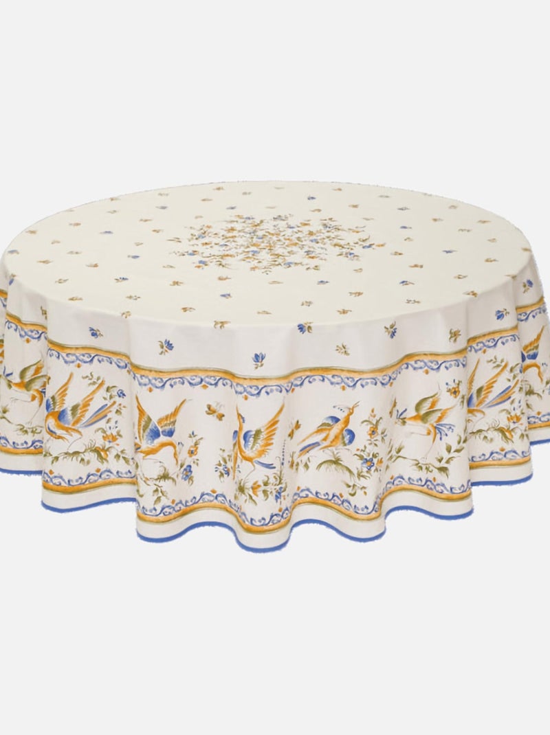 Tovaglie in Poliestere Moustier PROMO LINGE Bianco Blu - Kiabi