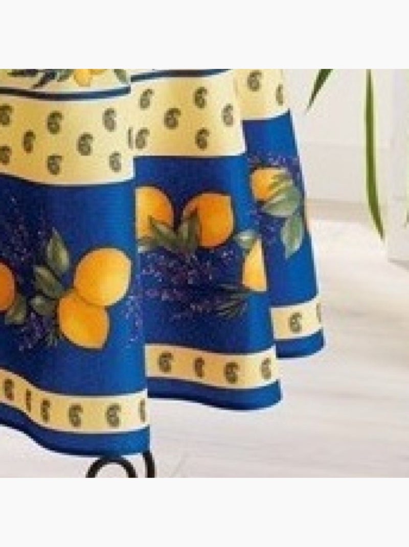 Tovaglie in Poliestere provenzale PROMO LINGE Blu Blu - Kiabi