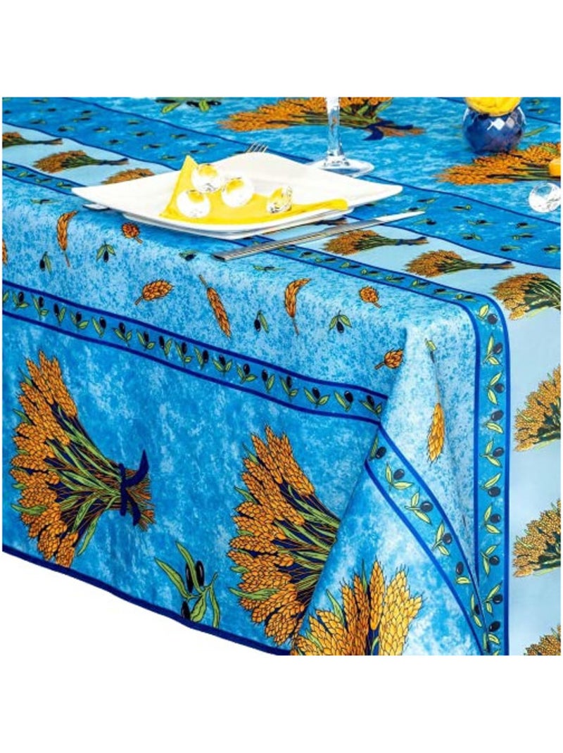Tovaglie in poliestere tournesol abeille promo linge Blu - Kiabi
