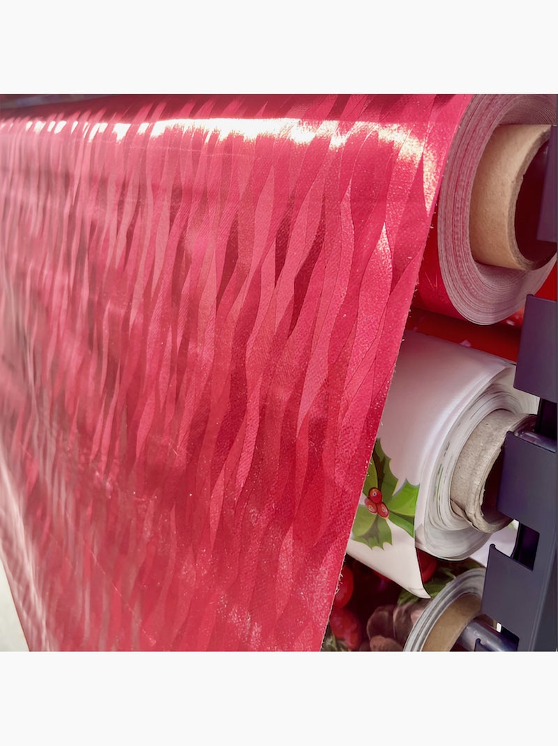 Tovaglie in PVC Métallisé Houlis Rouge PROMO LINGE Rosso - Kiabi