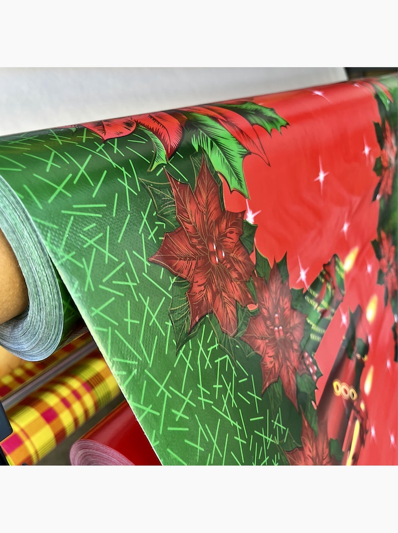 Tovaglie in PVC Motif Bougies PROMO LINGE Rosso - Kiabi