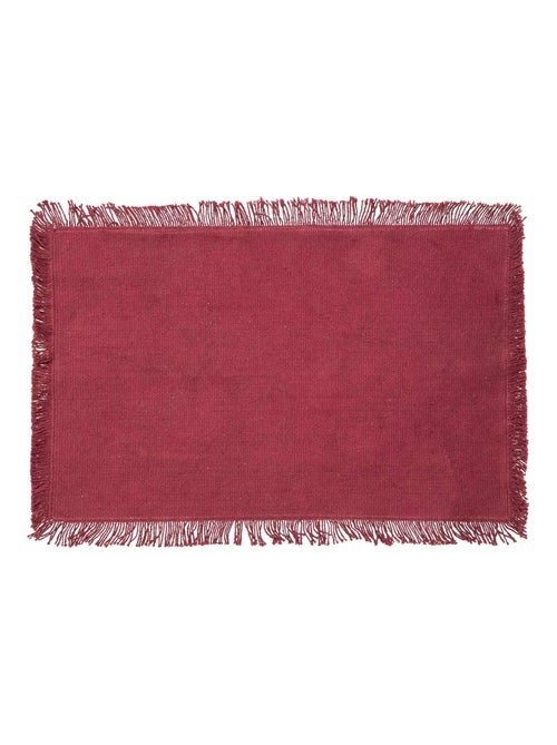 Tovaglietta con frange - Kiabi