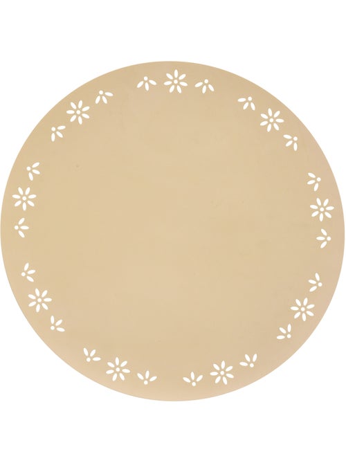Tovaglietta decorativa rotonda con motivo floreale - Kiabi Tovaglietta decorativa rotonda con motivo floreale - Kiabi