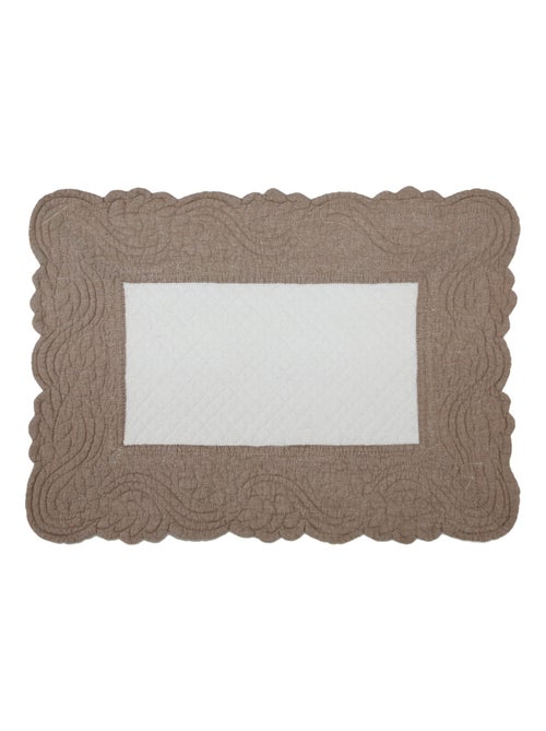 Tovaglietta in cotone trapuntato Morphee - Kiabi