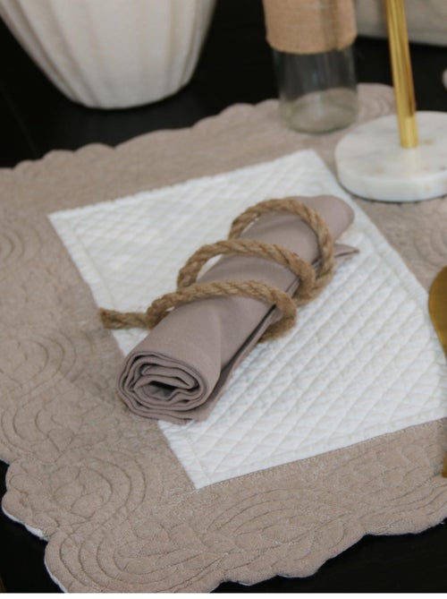 Tovaglietta in cotone trapuntato Morphee - Kiabi